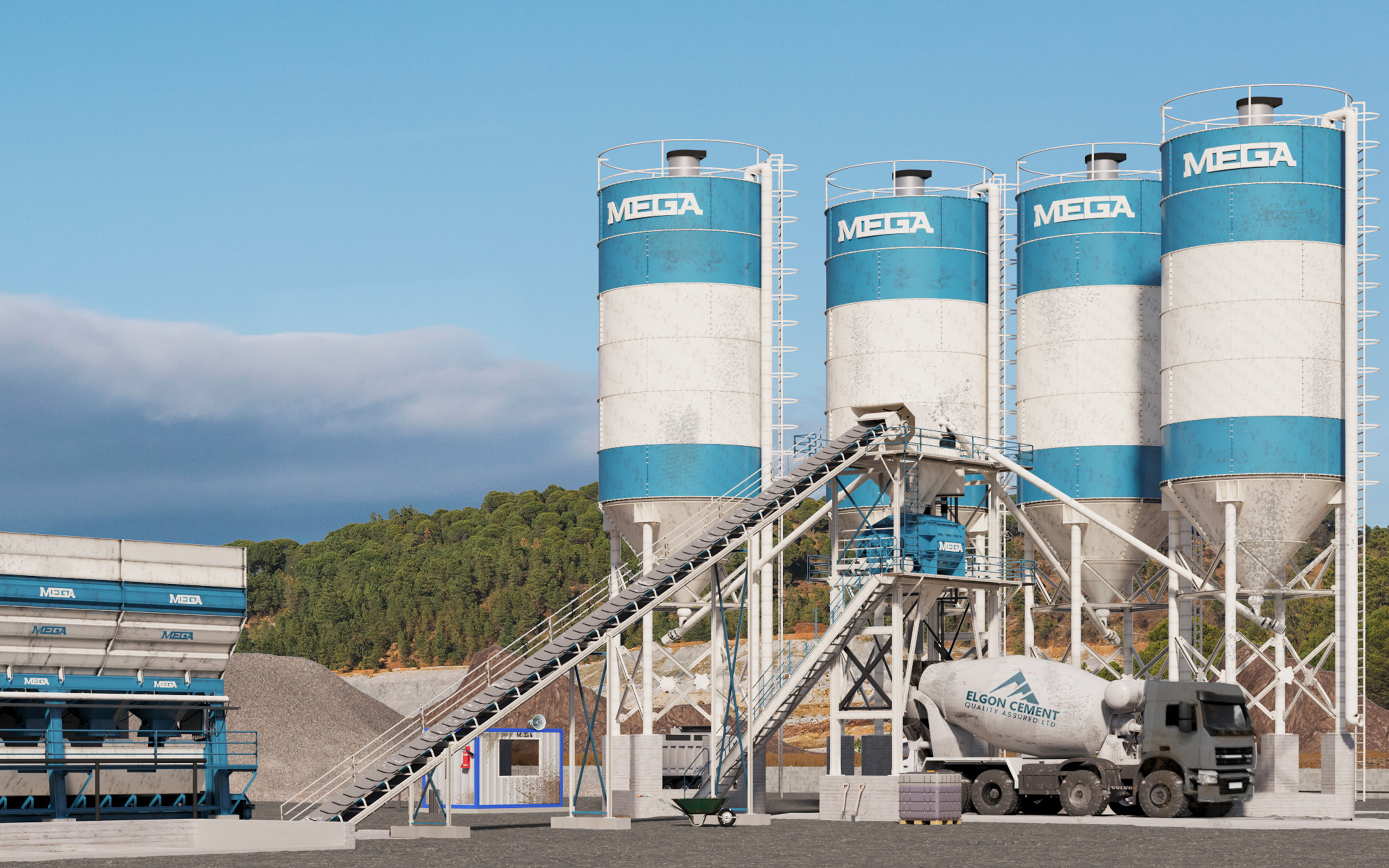 Centrale à Béton de 200 m³